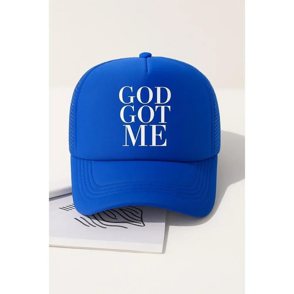 God Got Me Snapback Trucker Hat